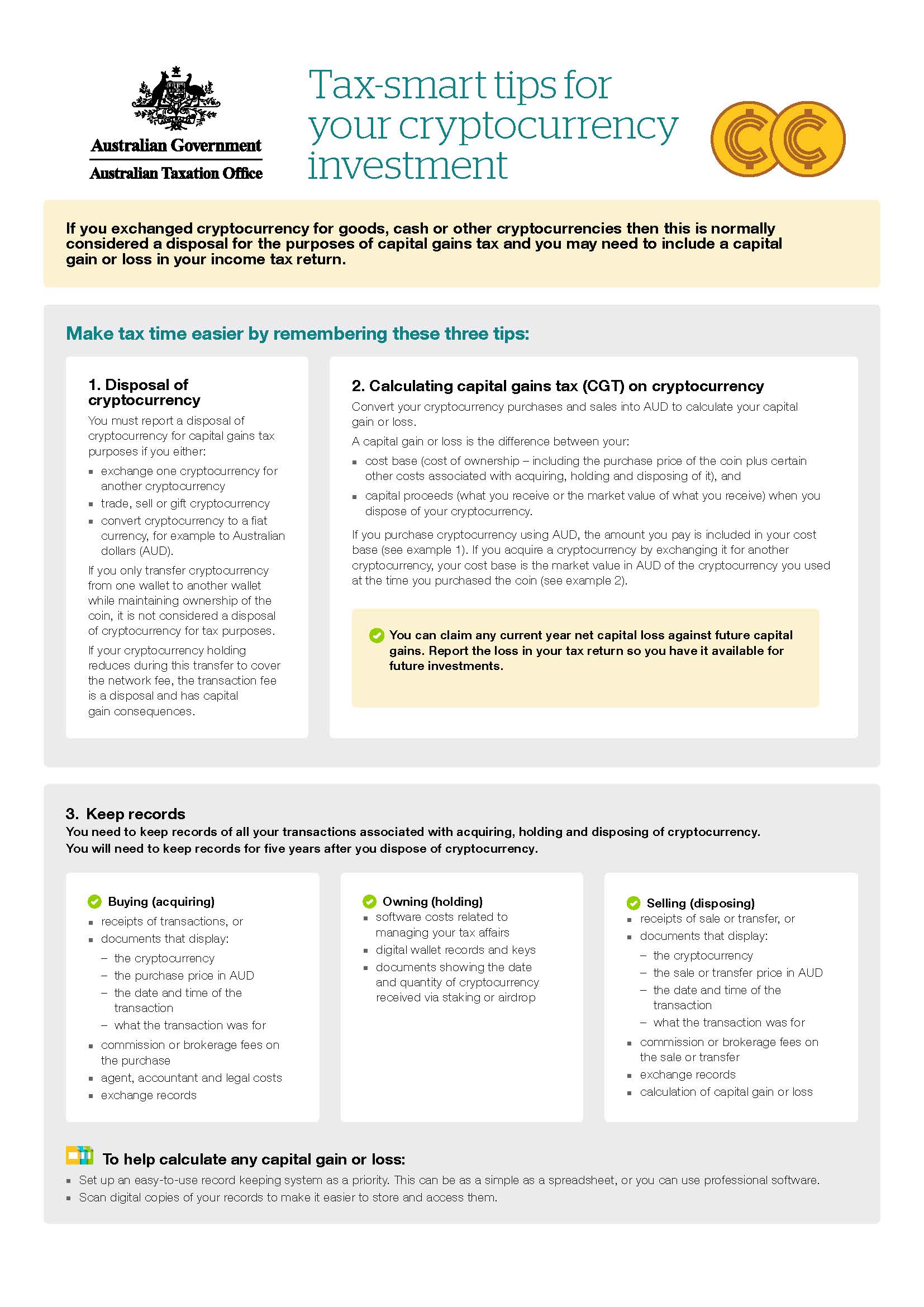 Crypto Currency Taxation Information from the ATO - Bright Accounting and  Taxation | Rouse Hill Accountant | Sydney Taxation Specialist